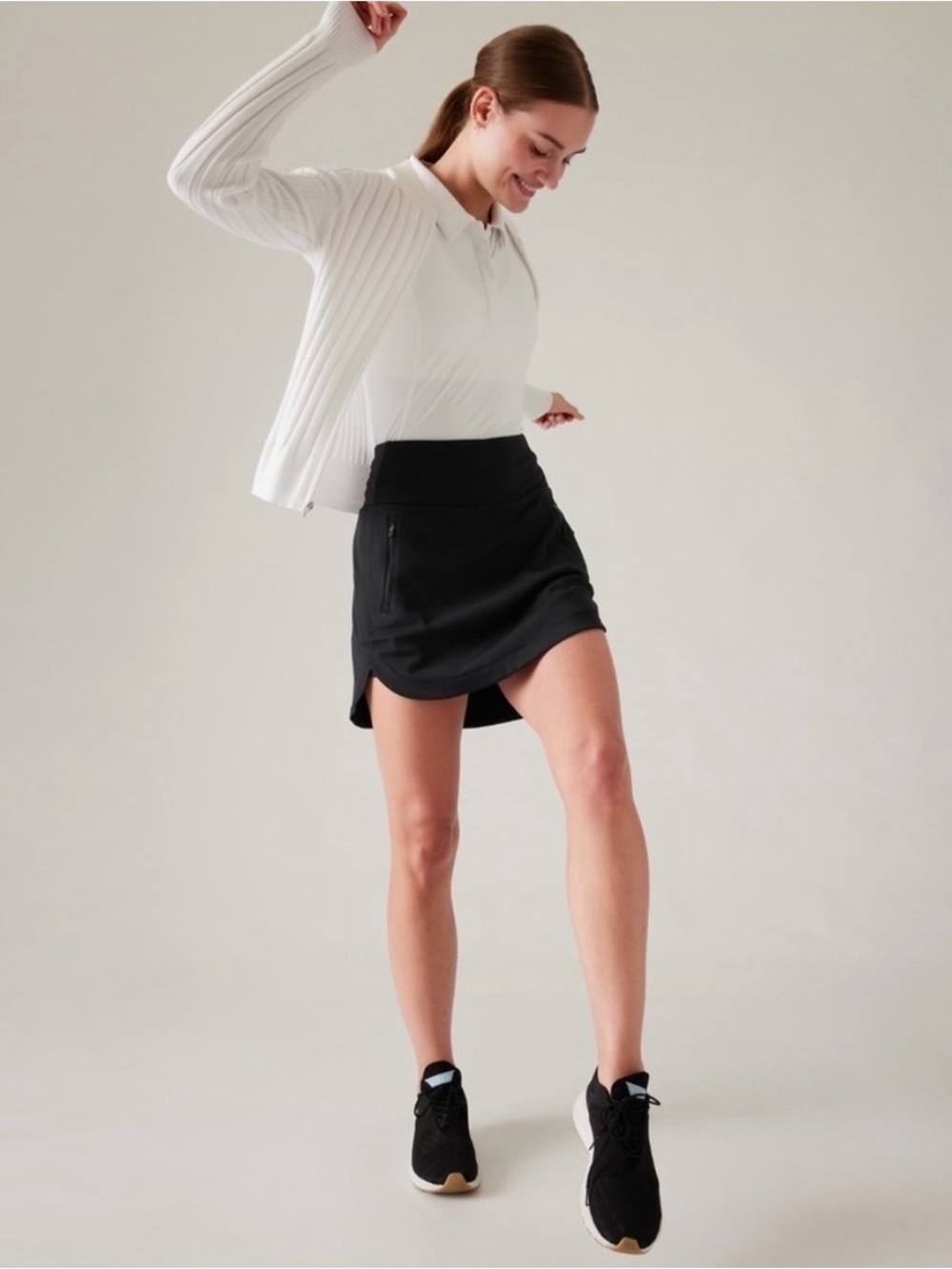 Athleta Fairway Skort Black NWT Size 1X